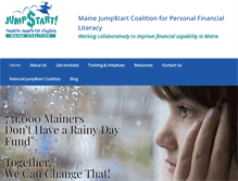 Tablet Screenshot of mejumpstart.org